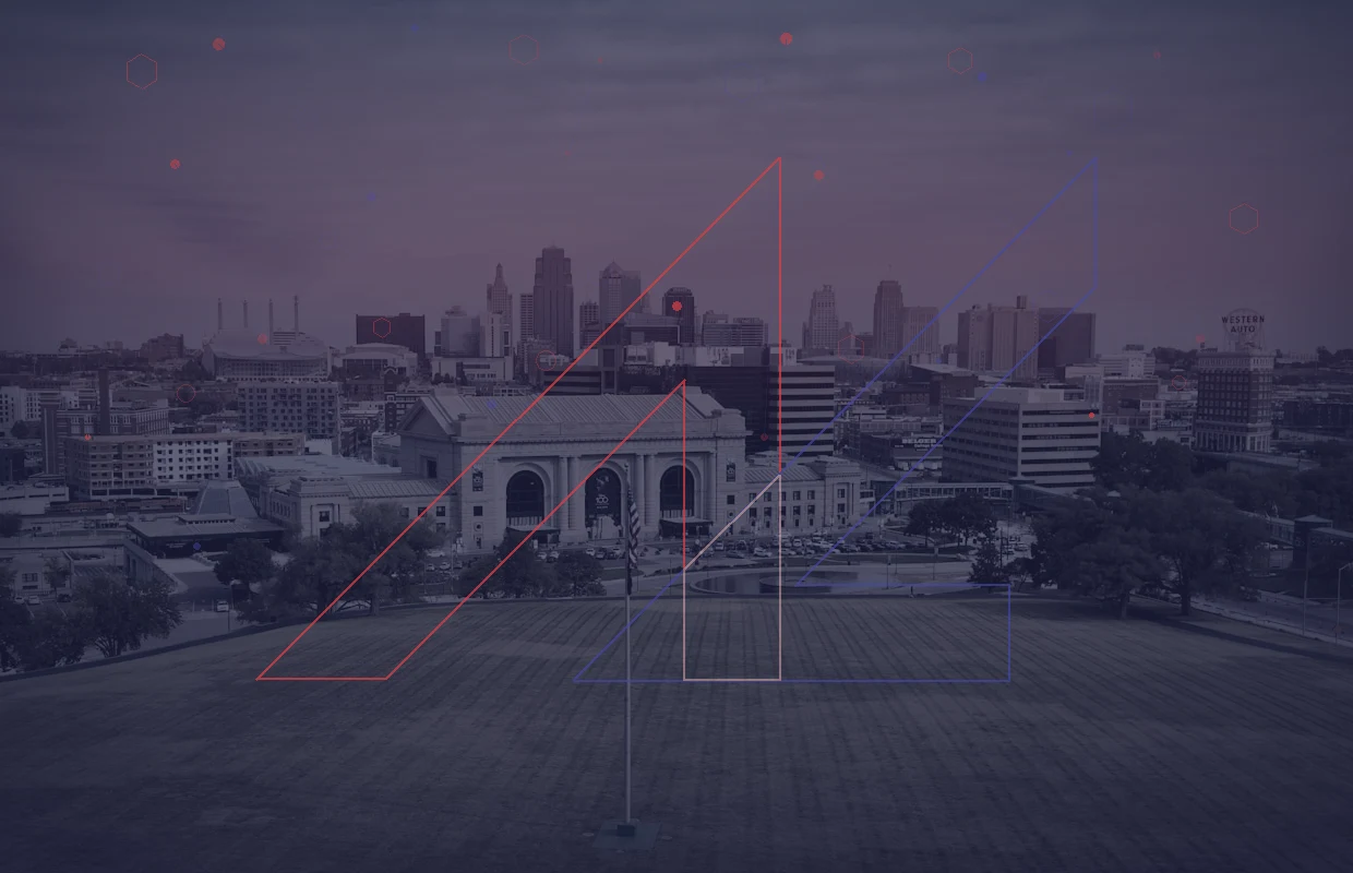 Kansas City mid-town skyline