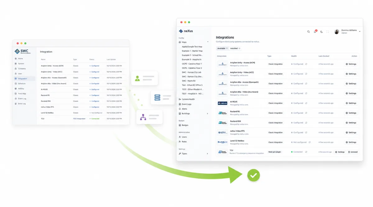 Modernizing an outdated portal integrations panel into a current, fuller platform
